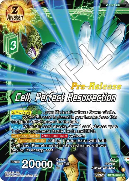 Cell, Perfect Resurrection