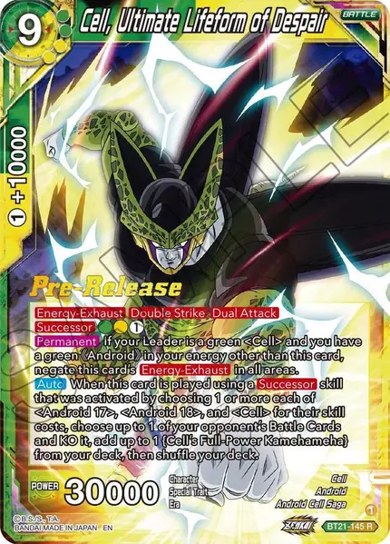 Cell, Ultimate Lifeform of Despair