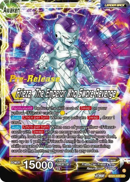 Frieza // Frieza, The Emperor Who Swore Revenge