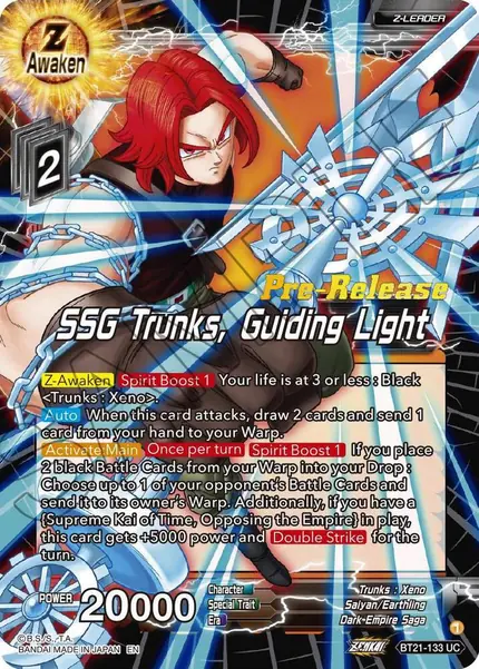 SSG Trunks, Guiding Light