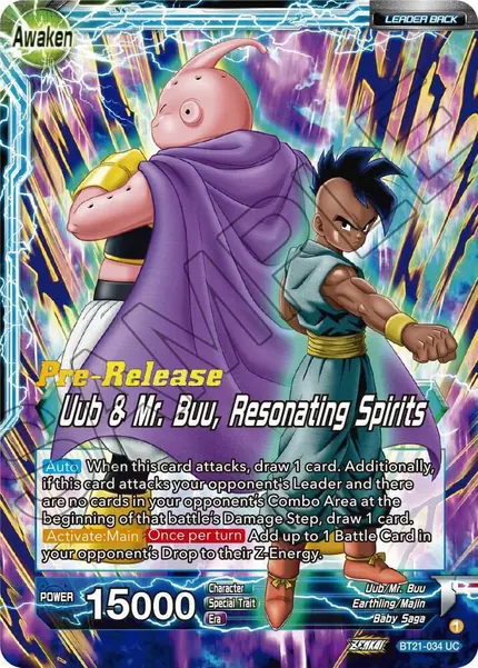 Uub // Uub & Mr. Buu, Resonating Spirits