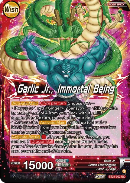 Garlic Jr. // Garlic Jr., Immortal Being