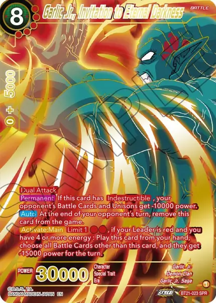 Garlic Jr., Invitation to Eternal Darkness (SPR)