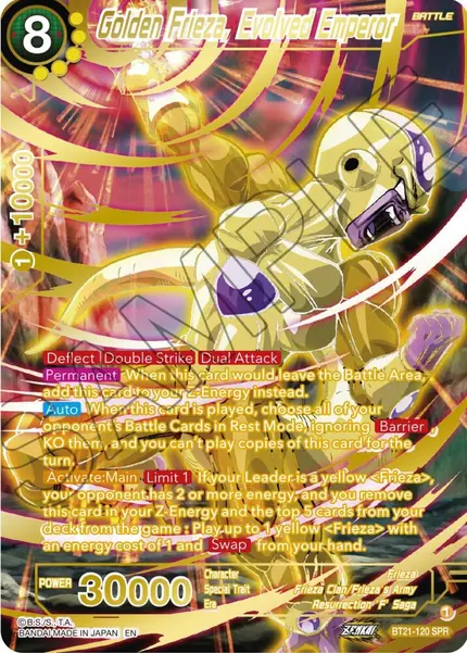 Golden Frieza, Evolved Emperor (SPR)