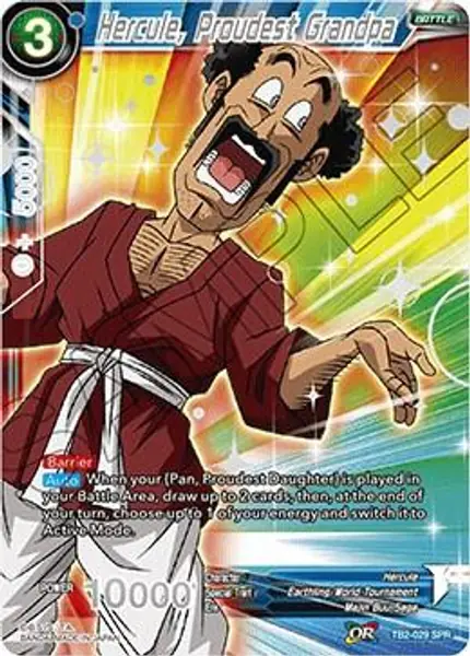 Hercule, Proudest Grandpa (SPR)