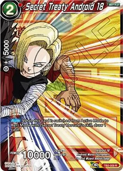 Secret Treaty Android 18