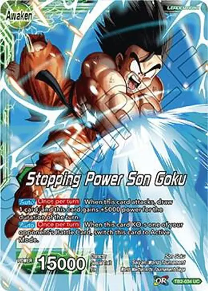 Son Goku // Stopping Power Son Goku