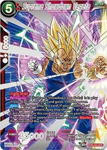 Supreme Showdown Vegeta (SPR)