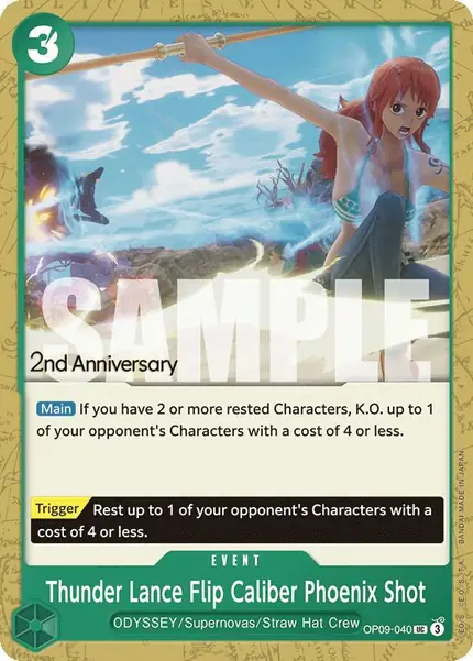 Thunder Lance Flip Caliber Phoenix Shot