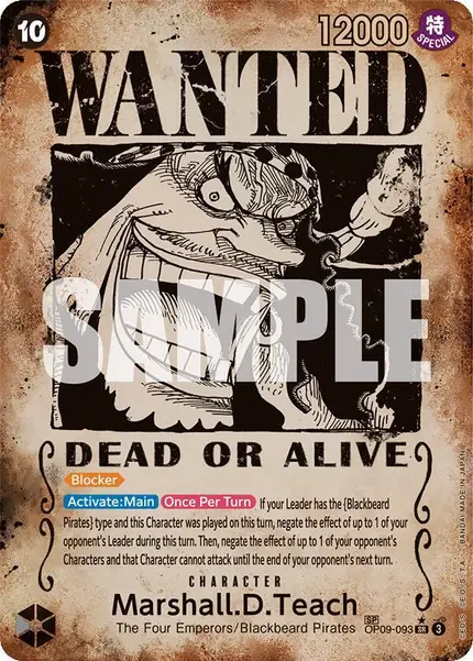 Marshall.D.Teach (Wanted Poster)
