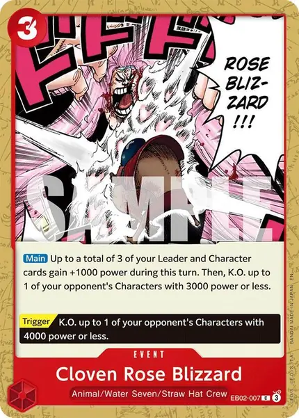 Cloven Rose Blizzard