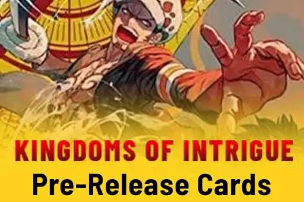 Kingdoms of Intrigue Pre-Release Cards