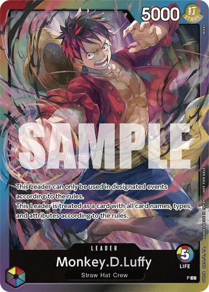 Monkey.D.Luffy (A Fist of Divine Speed Release Event Leader)