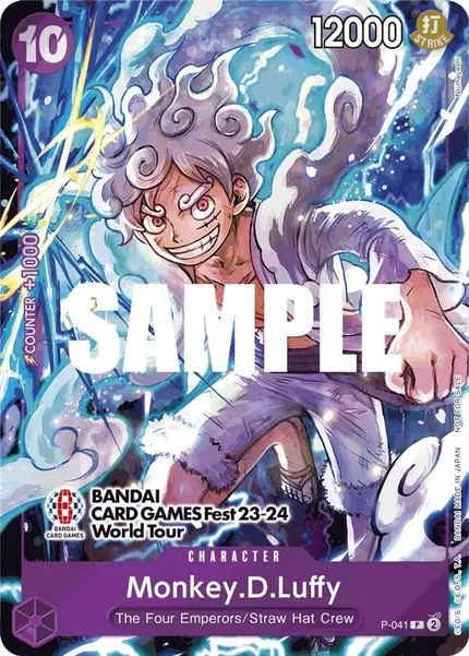Monkey.D.Luffy (BANDAI CARD GAMES Fest 23-24 World Tour)