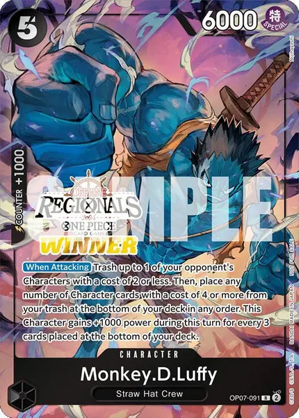 Monkey.D.Luffy (Offline Regional 2024 Vol. 3) [Winner]