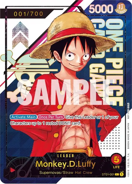Monkey.D.Luffy - [Serial Number]