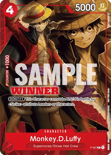Monkey.D.Luffy - (Winner Pack Vol. 1)
