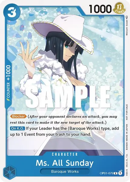 Ms. All Sunday (tion Pack 2023)