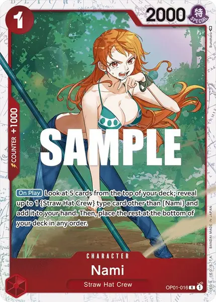 Nami - (Ultra Deck: The Three Captains)