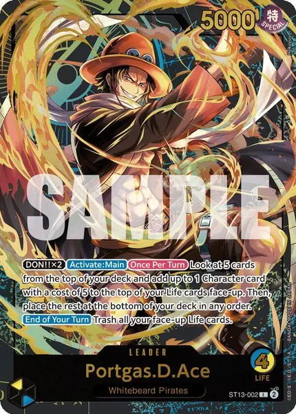 Portgas.D.Ace (Premium Card Collection - Collection-)