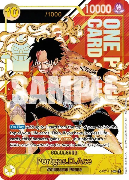 Portgas.D.Ace (Serial Numbered)
