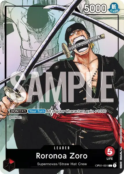 Roronoa Zoro - (Alternate Art)