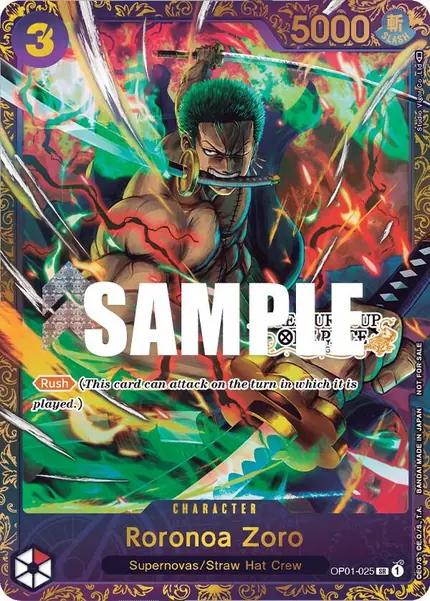 Roronoa Zoro - (Treasure Cup)