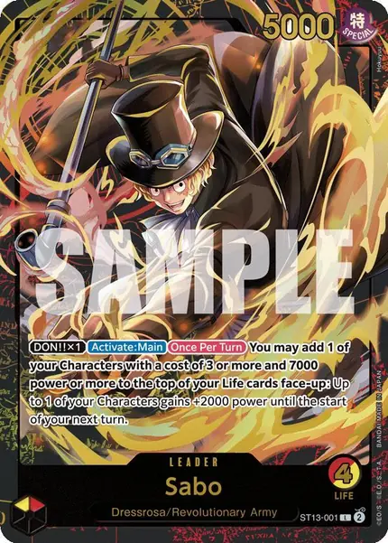 Sabo (Premium Card Collection - Collection-)