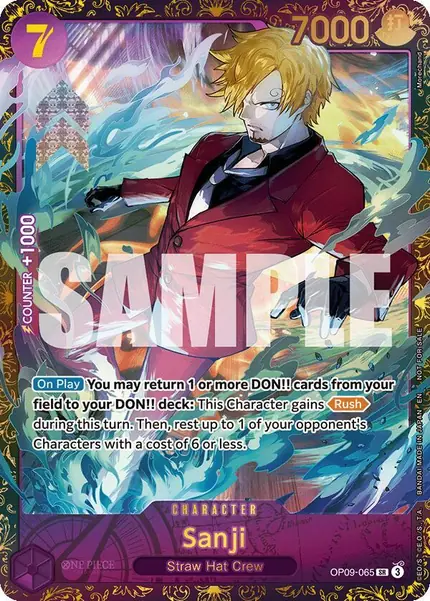 Sanji (Championship 25-26 Regionals Season 1)