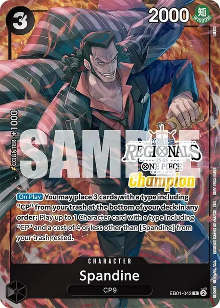 Spandine (Offline Regional Champion Card Set 2025 Vol.1)