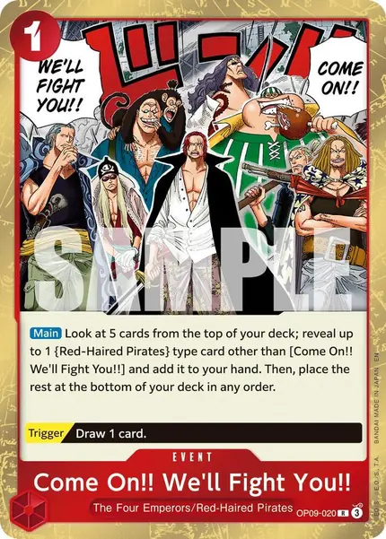 Come On!! We'll Fight You!! (Reprint)