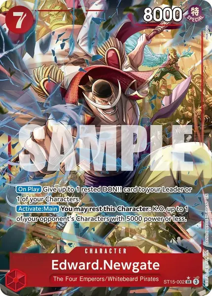 Edward.Newgate - ST15-002 (Alternate Art)