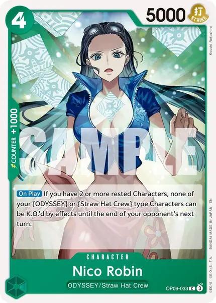 Nico Robin - OP09-033 (Reprint)