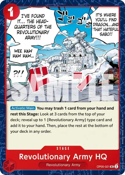 Revolutionary Army HQ (Reprint)