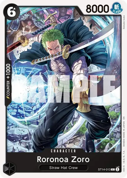 Roronoa Zoro - ST14-013 (Reprint)