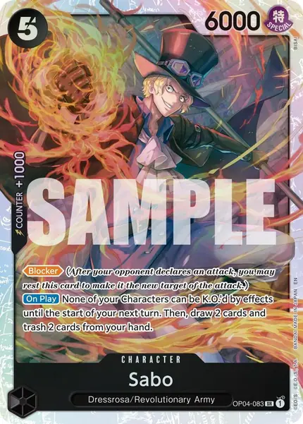 Sabo - OP04-083 (Reprint)