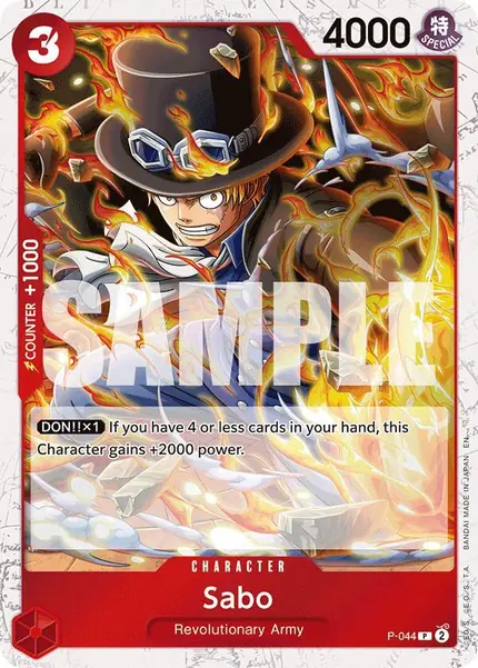 Sabo - P-044 (Pirate Foil)