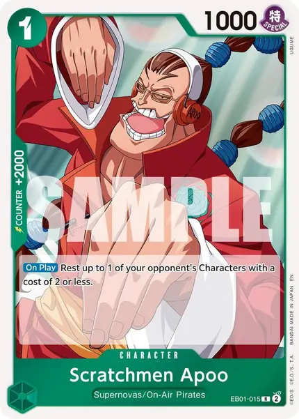Scratchmen Apoo - EB01-015 (Reprint)