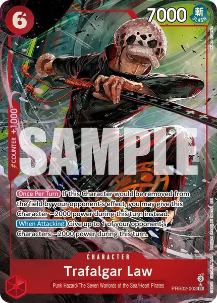 Trafalgar Law - PRB02-002 (Alternate Art)