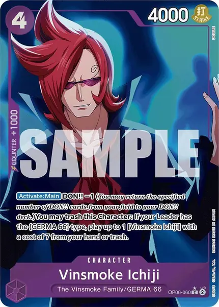 Vinsmoke Ichiji (Full Art)