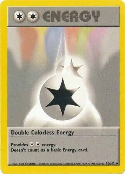 Double Colorless Energy