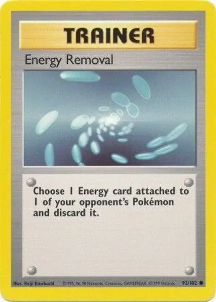 Energy Removal