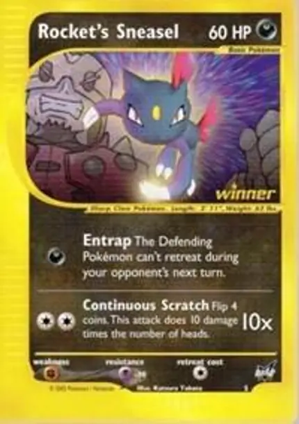 Rocket's Sneasel - [Winner]