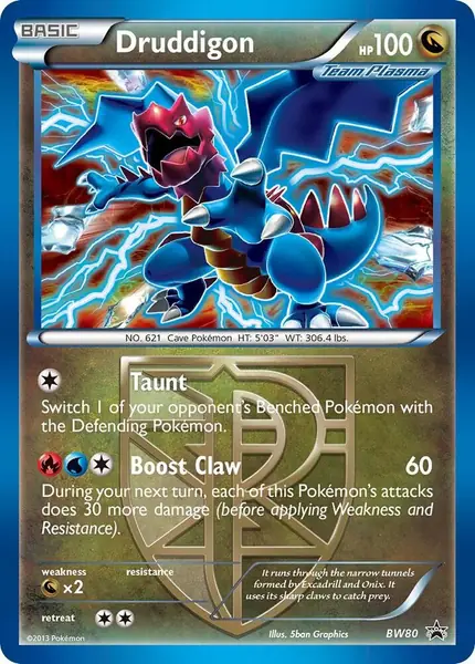Druddigon (Team Plasma) - (Cosmos Holo)
