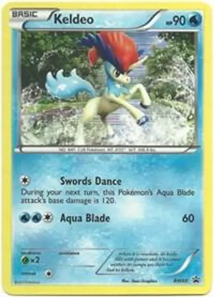 Keldeo - (Tinsel Holo)