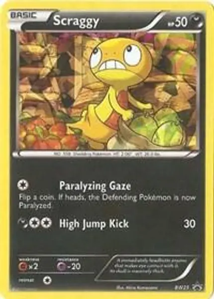 Scraggy - (Cosmos Holo)