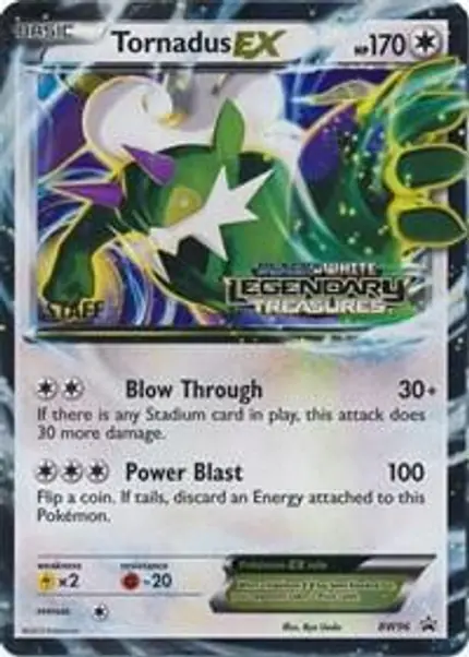 Tornadus EX - (Prerelease) [Staff]