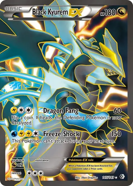 Black Kyurem EX ( Full Art)