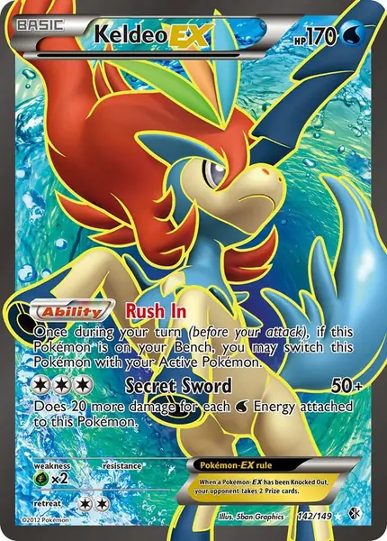 Keldeo EX ( Full Art)