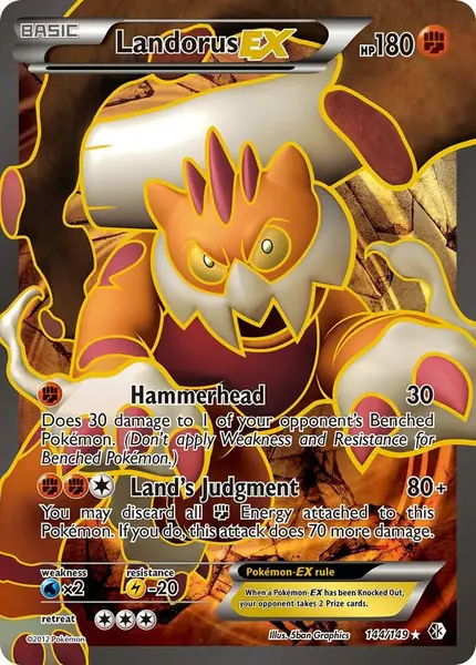Landorus EX ( Full Art)